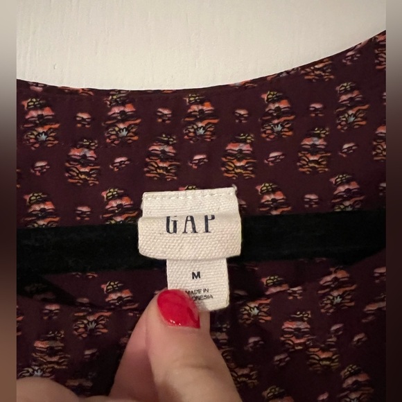 Gap size M flowy boho blouse (F102) - Picture 4 of 9